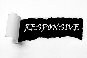 Torn paper hole responsive